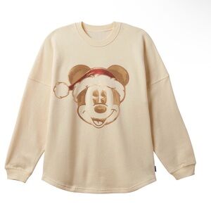 Disney Parks Mickey Walt Disney World Sequined 2022 Holiday Spirit Jersey XXL